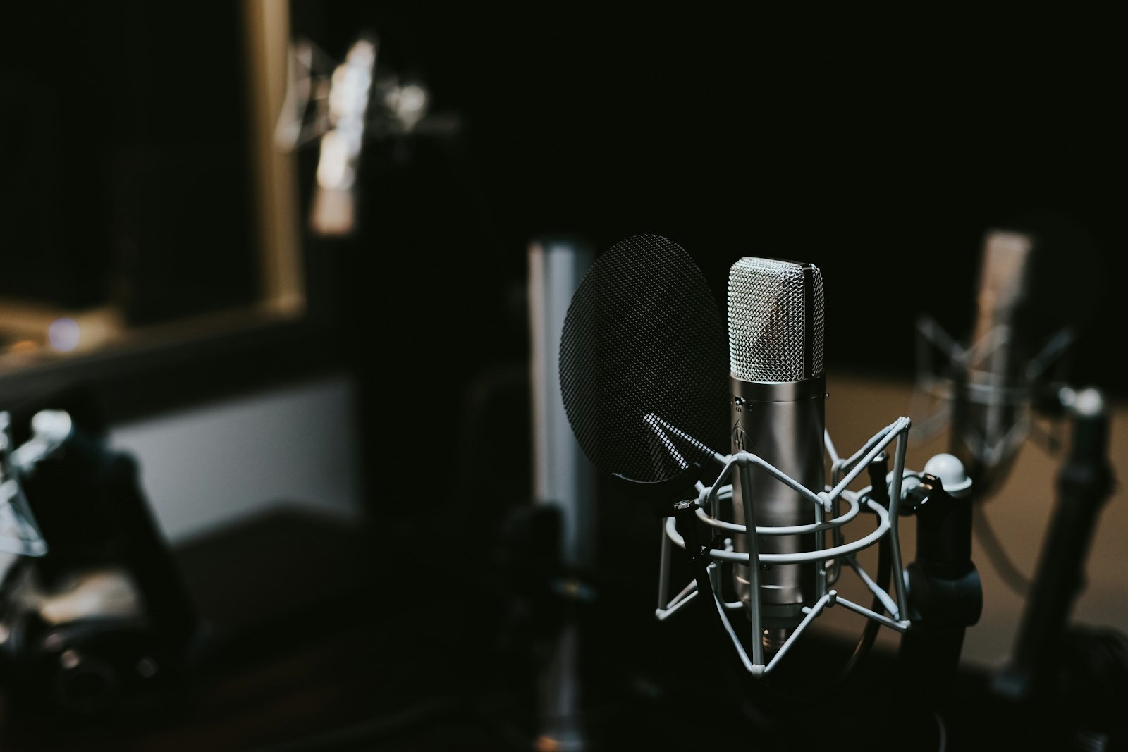 Microphone de studio à condensateur